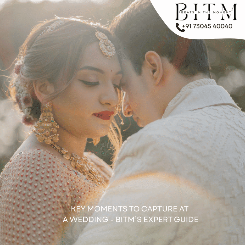 Key Moments to Capture at a Wedding – BITM’s Expert Guide