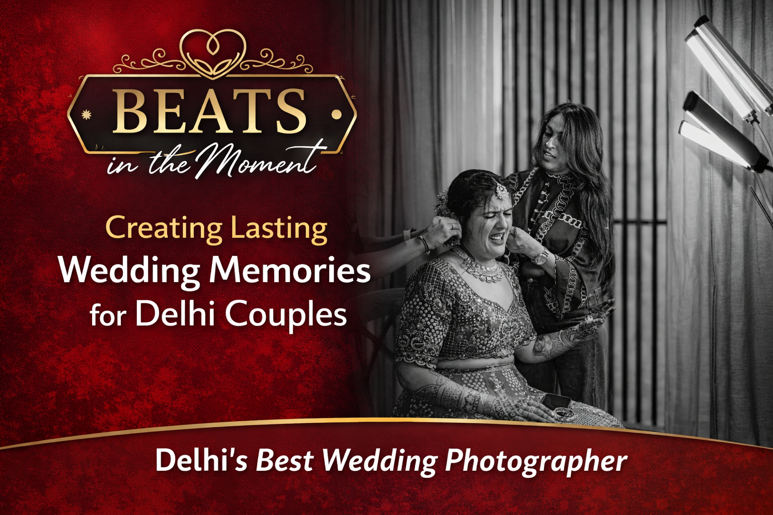 Read more about the article Beats in the Moment | Creating Lasting Wedding Memories for Delhi Couples