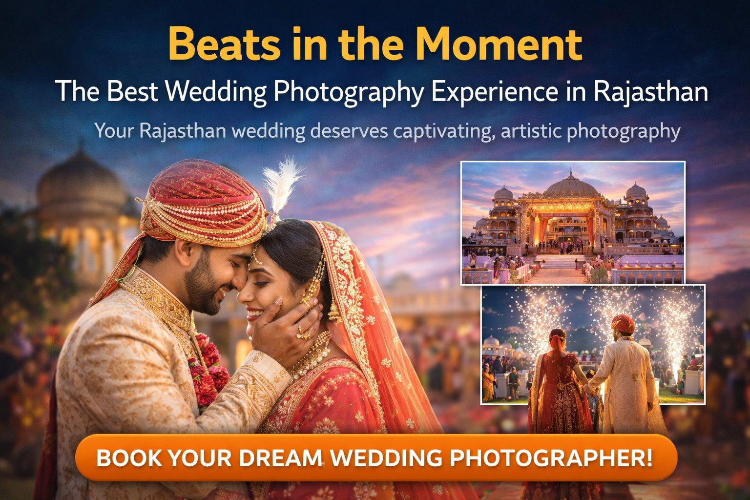 Read more about the article Beats in the Moment | The Best Wedding Photography Experience in Rajasthan