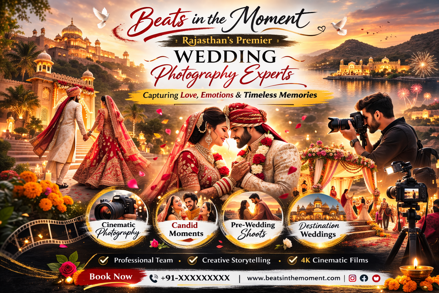 Read more about the article Beats in the Moment | Rajasthan’s Premier Wedding Photography Experts