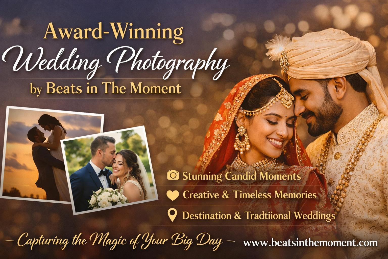 Read more about the article Award-Winning Wedding Photography by Beats in The Moment