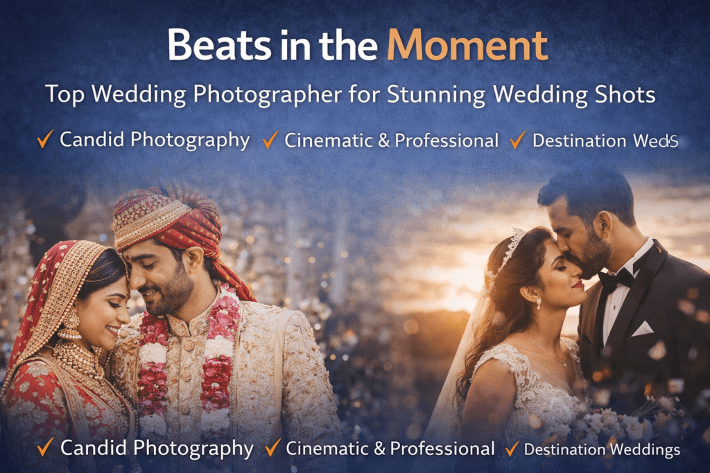 Beats in the Moment | Top Wedding Photographer for Stunning Wedding Shots