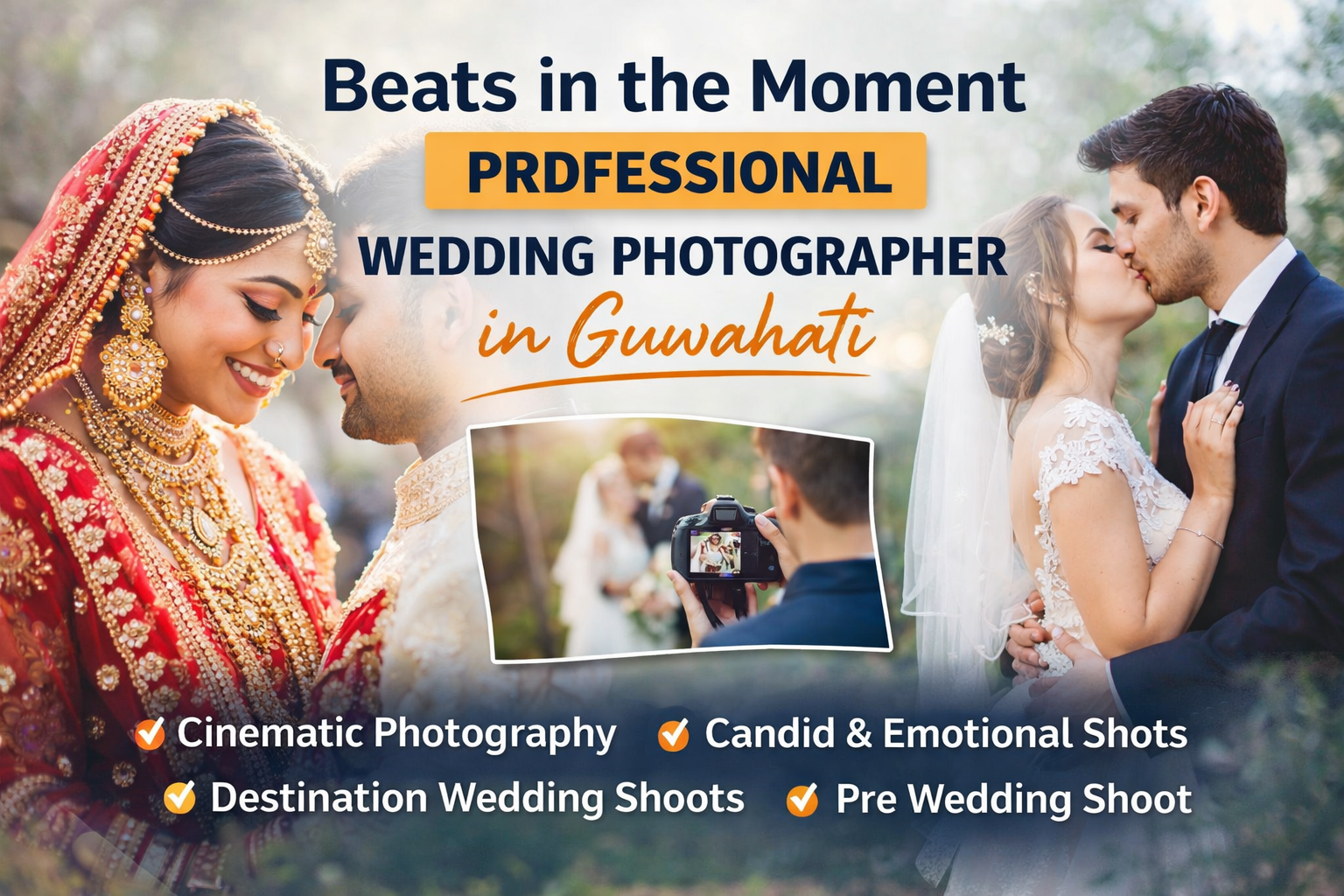 Read more about the article Beats in the Moment – Professional Wedding Photography in Guwahati