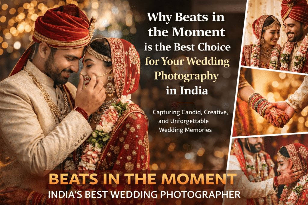 Why Beats in the Moment is the Best Choice for Your Wedding Photography in India?