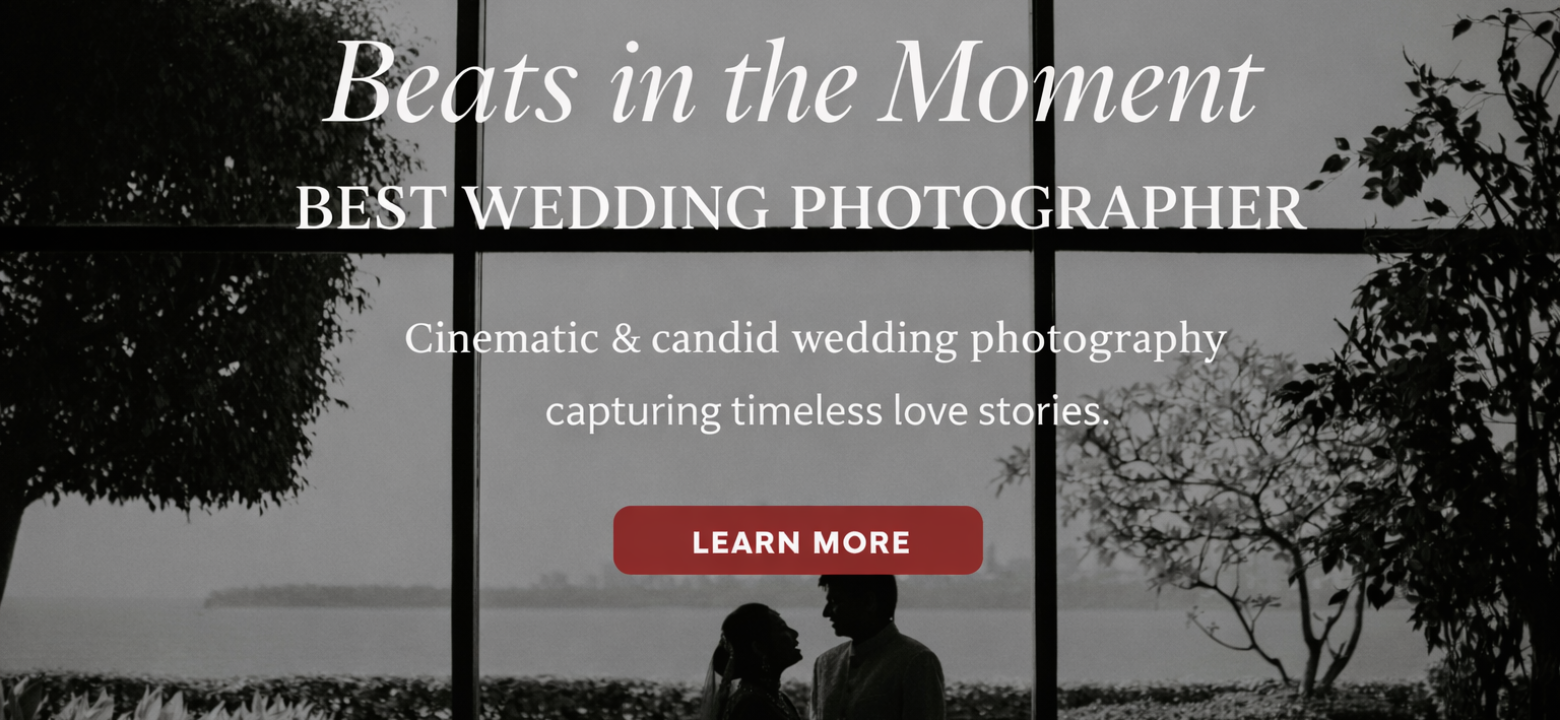 Beats in the Moment best wedding photographer capturing cinematic candid wedding moment of couple silhouette