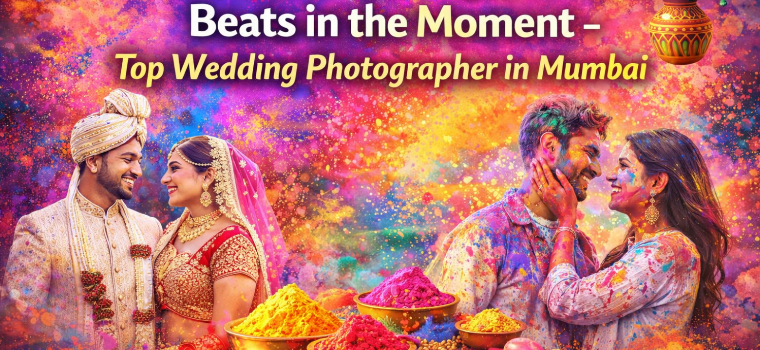 Vibrant Holi Greetings from Beats in the Moment – Top Wedding Photographer in Mumbai