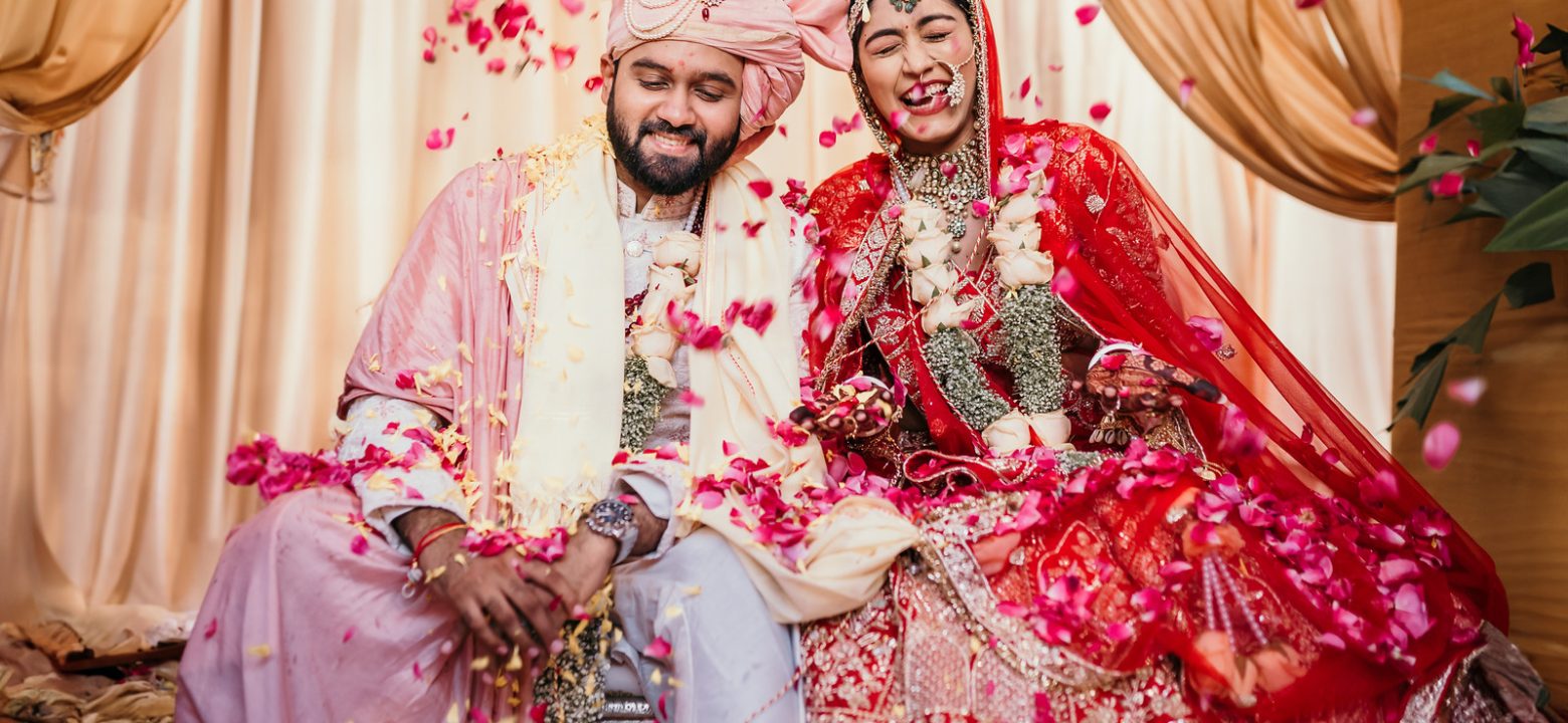 Elegant wedding couple captured in cinematic wedding photography style with luxury destination wedding aesthetics in UAE